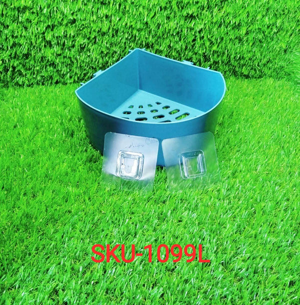 Plastic Multipurpose Kitchen Bathroom Shelf Wall Holder Storage Rack (Loose Pack) - dailyneed.life