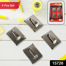 Self- Adhesive Hooks, Heavy Duty Wall Hooks Hangers Stainless Steel Waterproof Sticky Hooks for Hanging Robe Coat Towel Kitchen Bathroom and. - dailyneed.life