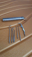 7 IN 1 STAINLESS STEEL TOOTHPICK FLOSSIER SET (1 SET / With Case) - dailyneed.life