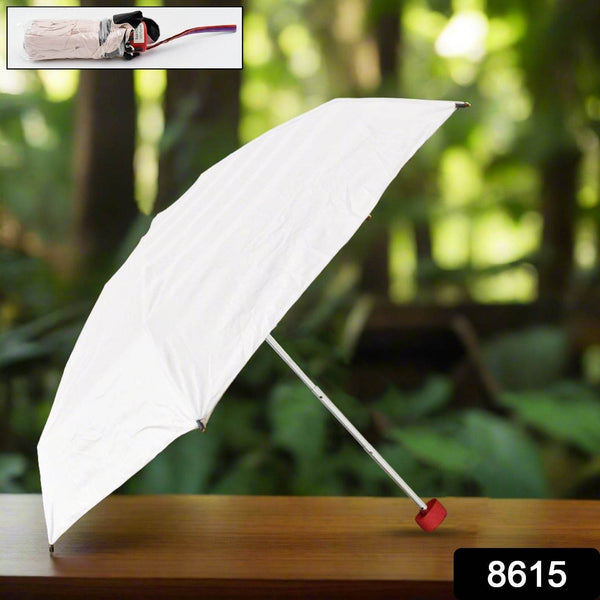 3-Fold Sun & Rain Protective Solid Foldable Umbrella (1 Pc) - dailyneed.life