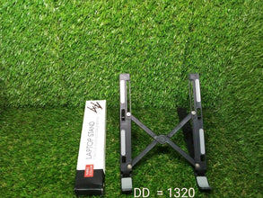 Adjustable Ergonomic Foldable Portable, Holder Riser Tablet Stand Plastic (Use In 14 inch Laptop) - dailyneed.life