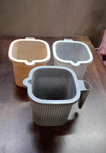 Plastic Square Bath Water Mug (1 Pc / 1000 ML / Mix Color) - dailyneed.life