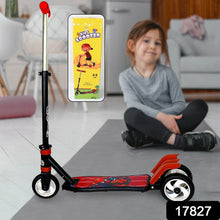 Basic Kids Ride On Leg Push Scooter for Boys and Girls (4 - 8 Years Old Kids) Foldable Scooter Cycle with Height Adjustment for Boys and Girls Multicolor (1 Pc / 3 Wheel)  - dailyneed.life