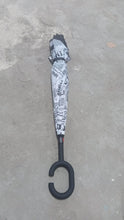 Printed Travel Windproof Umbrella (Reverse Umbrella) - dailyneed.life