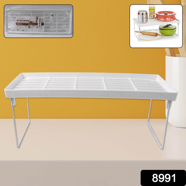 L Shelf Foldable Holder Sundries Rack Counter Bookcase (1 Pc / 40 Cm) - dailyneed.life