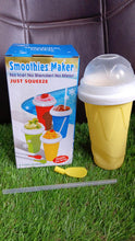 Smoothies Maker Cup, Magic Quick Frozen Smoothies Cup Cooling Cup Double Layer Squeeze Cup Slushy Maker (1 Pc) - dailyneed.life