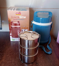 Stackable Insulated Tiffin with Handle (1 Pc): Leakproof, Hot Food Container - dailyneed.life