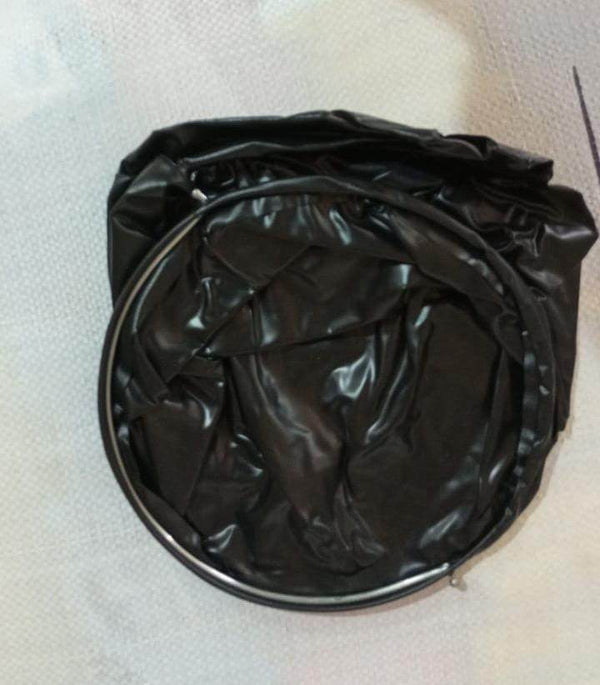 Folding Bucket, Portable, Round Bucket, Simple Bucket, With Handle, Multi-functional, For Outdoor Use, Fishing, Car Washing, Cleaning, Disaster Prevention, Portable, Lightweight, Durable (1 pc / Mix Color) - dailyneed.life