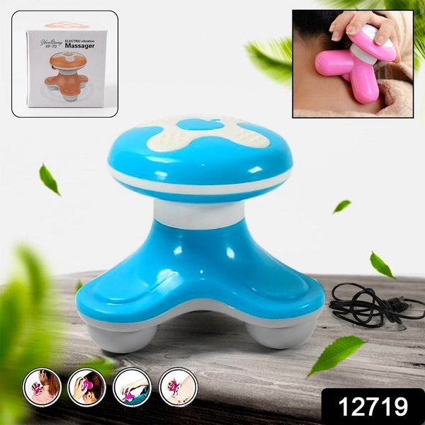 Triangle USB Mini Massager – Multifunction, Automatic Switch, Fatigue Relief (1 Pc/ Battery Not Included) - dailyneed.life