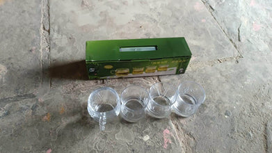 Glass 3 Pc Mug & 1 Pc Cup Set, Water glass (4 Pcs Set) - dailyneed.life