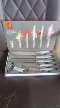 Marble Coated Stainless Steel Kitchen Knife Set (6 Pc) - dailyneed.life