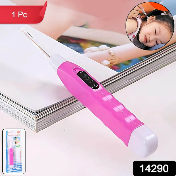 Pink LED Flashlight Earpick with Tweezer (1 Pc) - dailyneed.life