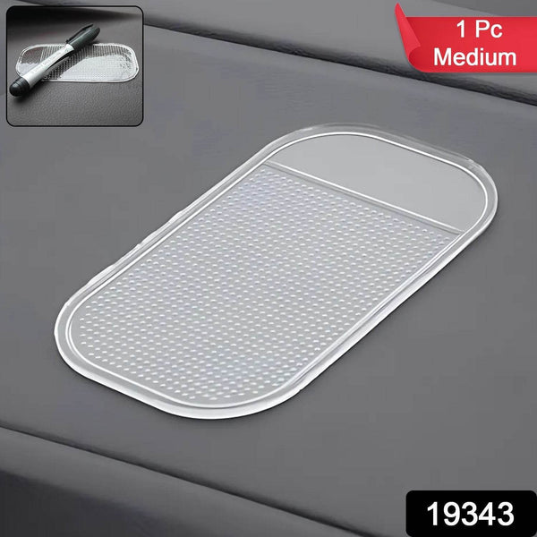 Medium Transparent Anti-Slip Car Dashboard Mat (1 Pc) - dailyneed.life