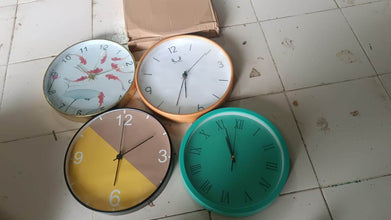 Classic Wall Clock for Home and Office – Mix Design Round 1 Pc Assorted Pattern - dailyneed.life
