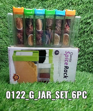 Plastic Spice Jars (6 pcs, 14x22x8cm, Multicolour) - dailyneed.life