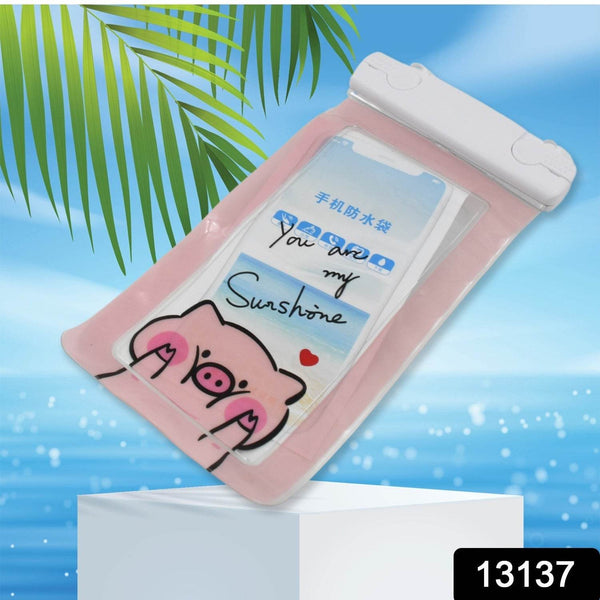 Waterproof Pouch Lock Mobile Cover Underwater Mobile Case For All Type Mobile Phone (1 Pc) - dailyneed.life