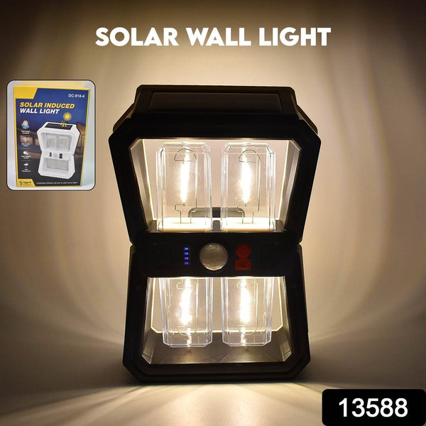 Solar Wall Lantern Light with 3 Modes & Motion Sensor (1 Pc) - dailyneed.life