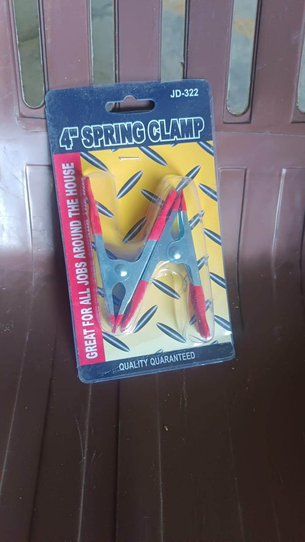 4 Inch Heavy Duty Spring Metal Spring Clamps (2 Pc Set) - dailyneed.life