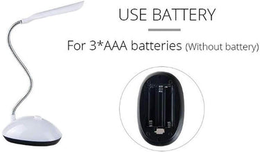 Portable LED Reading Light Adjustable Dimmable Touch Control Desk Lamp - dailyneed.life