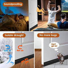1 Meter Self-Adhesive Silicone Door Bottom Seal Strip (1 Mtr / 1 Pc) - dailyneed.life