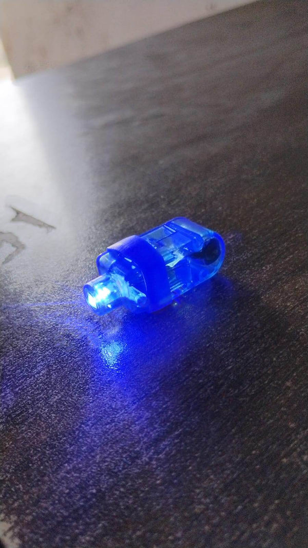 Light up Finger Tips, Clear Mini Rings, LED Glow Ring with Elastic Band (1 Pc) - dailyneed.life