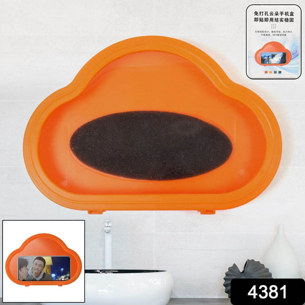 Smartphone / Mobile Stand, Waterproof Case, Smartphone Stand Case (1 Pc/ Orange) - dailyneed.life