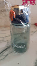 Blue Plastic Leak-Proof Flip Cap & Safty Lock Water Bottle (600ml Approx / 1 Pc) - dailyneed.life