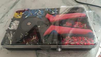 Approx 1200 Piece Ferrule Crimping Tool Kit Set - dailyneed.life