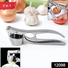 2 in1 Garlic Masher Premium Garlic Press & Walnut Cracker Opener (1 Pc) - dailyneed.life