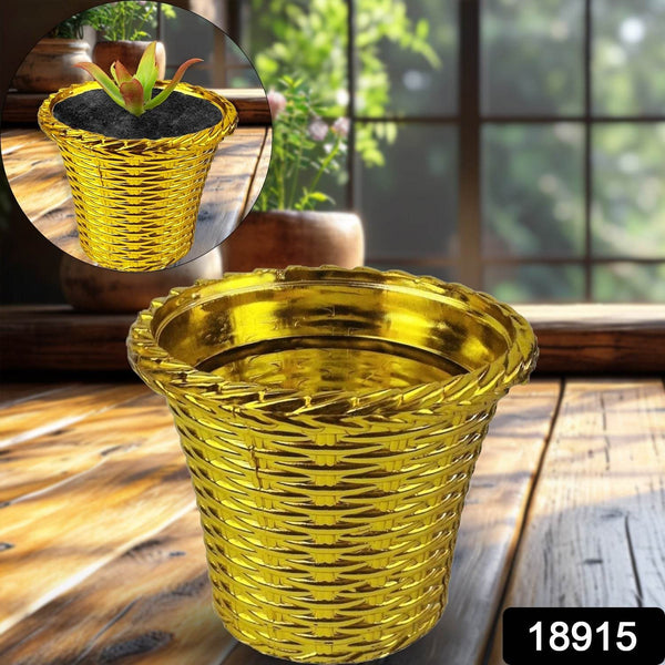 Plastic Flower Valencia (Pot) Home and Outdoor (1 Pc) - dailyneed.life