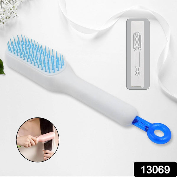 Self-Cleaning Hairbrush, Massage Comb (1 Pc / With Box), Hair accessories - dailyneed.life