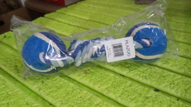 Durable Cotton Rope Dog Toy Two-Way Ball Design (1 Pc) - dailyneed.life