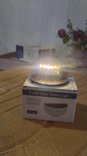 6 LED Solar Powered Wall Mount Fence Light with Honeycomb Shade Design (2 Pc Set) - dailyneed.life