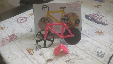 Bicycle Pizza Cutter (1 Pc): Stainless Steel, Unbreakable Handle - dailyneed.life