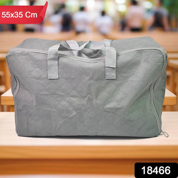 Multi-Purpose Large Capacity Bag with Zip Closure (55×35 CM / 1 Pc) - dailyneed.life
