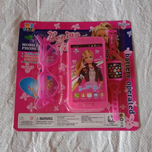 Barbiee Musical Phone, Watch & Glasses Set for Girls – ABS Calling Toy (3-Piece, Battery Not Included) - dailyneed.life