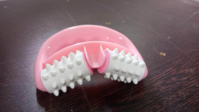 Plastic Massage Roller - 2-Roller Manual Design for Cellulite & Muscle Pain Relief - dailyneed.life