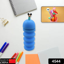 Silicone Telescopic Pencil Case – Large Capacity, Zipper Closure, Perfect for School & Office - dailyneed.life