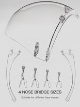 Multipurpose Clear Face Shield Anti-fog Anti-Scratch Protective Fashion Wear for Men - dailyneed.life