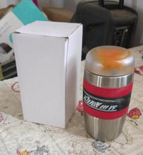 Steel Travel Mug / Tumbler / Cup, Double Walled With Rubber Grip 400ml. - dailyneed.life