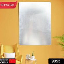 10PC BIG SQUARE ADHESIVE-BATHROOM-MIRROR-WALL - dailyneed.life