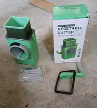 Stainless Steel Vegetable Chopper with 6 Blades - Kitchen Mandoline Slicer - dailyneed.life