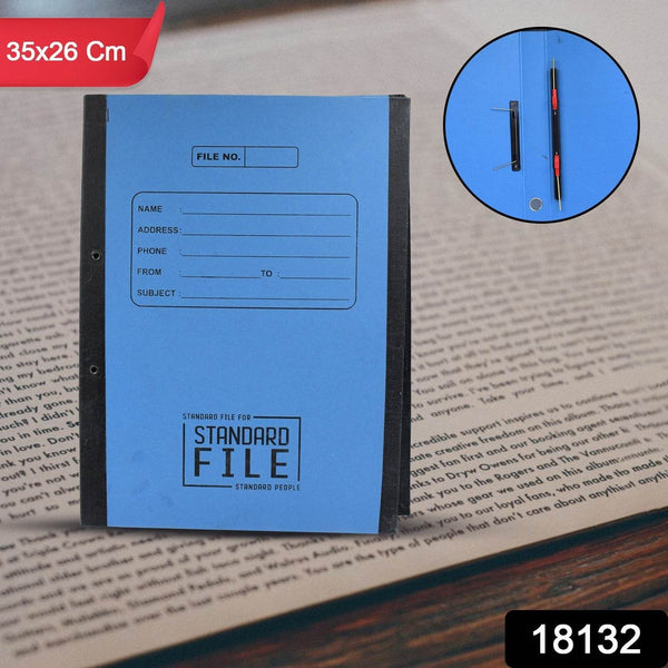 Standard file plastic clip, File Folder Paper Holder Documents File (35×26 Cm / 1 Pc / MOQ :- 4 Pc) - dailyneed.life