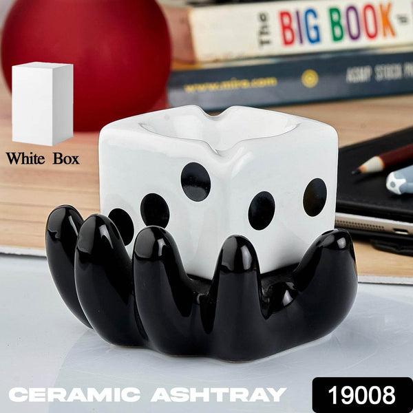 Ceramic Ashtray - Unique and Colourful Smoking Accessory with Retro Vibes - Funky Decor for Smokers and Collectors - dailyneed.life