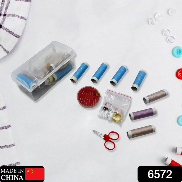 Portable Travel Sewing Kits Box, Sewing Tool Box for Home and Wedding Sewing Kit Essential Sewing Tools - dailyneed.life