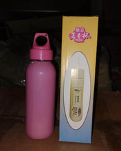 PORTABLE GLASS WATER BOTTLE, CREATIVE GLASS BOTTLE WITH GLASS WATER ( Mix Design) - dailyneed.life
