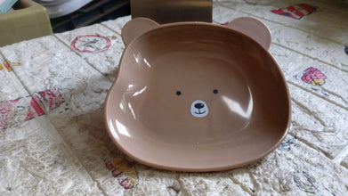 Durable Food Serving Plate, Bear Shaped Plate Cartoon Snack Plates For Serving Fruits & Desserts (1 Pc) - dailyneed.life
