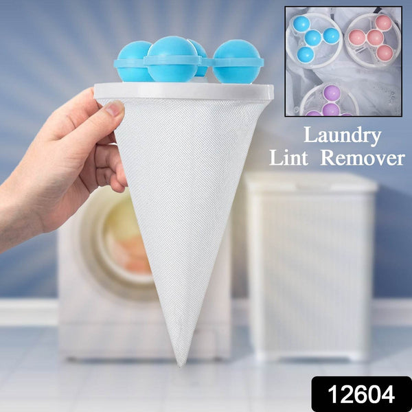 Floating Laundry Ball Lint Catcher – Reusable Hair & Fur Filter (1 Pc) - dailyneed.life