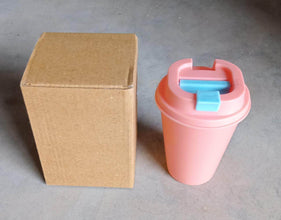 Wall Water Coffee Cup For Home Outdoor Works, Appreciation and Motivation Portable Plastic Coffee Cup for Travel, Home, Office, Gift for Travel Lovers - dailyneed.life
