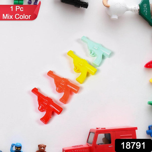 Gun Shape Pencil Top For Kids Office, Small Gun Toy (1 Pc / Mix Colour & Design) - dailyneed.life